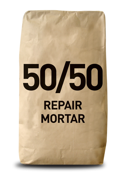 50 50 repair mortar