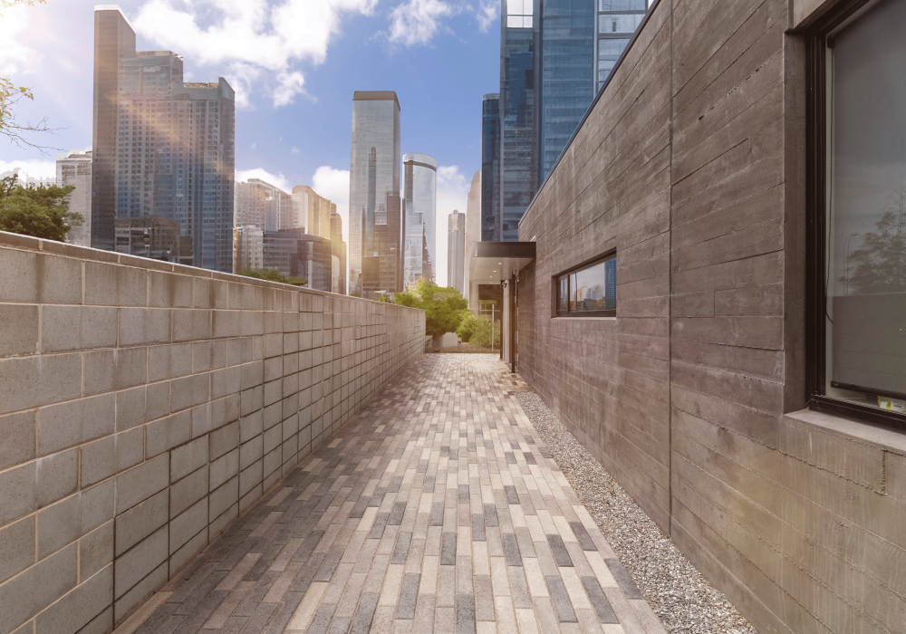 Manhattan Paver City Skyline